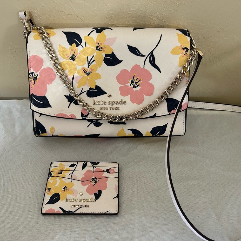 Kate Spade handbag with coin / ID wallet